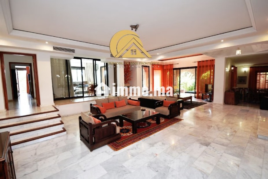 Villa meublée à vendre 1010m² Targa Marrakech - Vente Immobilier - Marrakech - photo 6
