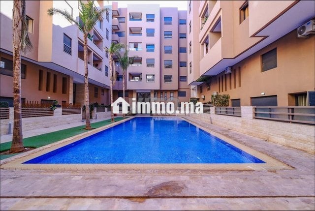 Bel Appartement à louer 2 chambres Piscine - Location Immobilier - Marrakech - photo 8