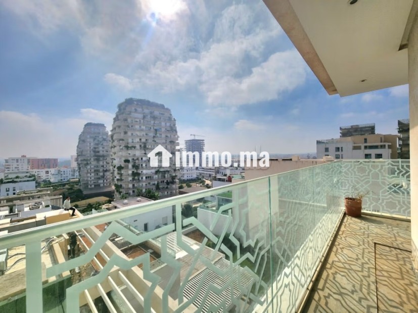 Louez cet appartement à Casablanca Finance City. 2 chambres. Service de concierge et climatisation - Location Immobilier - Casablanca - photo 1
