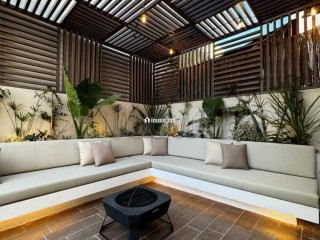 Appartement moderne côté gare Oasis avec terrasse - Appartement à louer - Casablanca