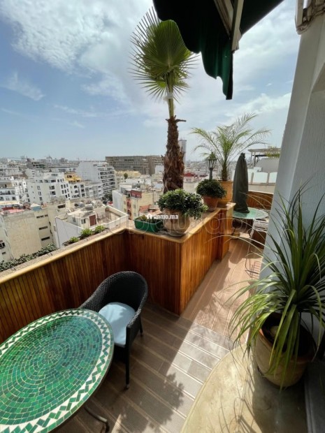 Bel appart au 9éme Etg avec terrasse plein Gauthier - Location Immobilier - Casablanca - photo 8