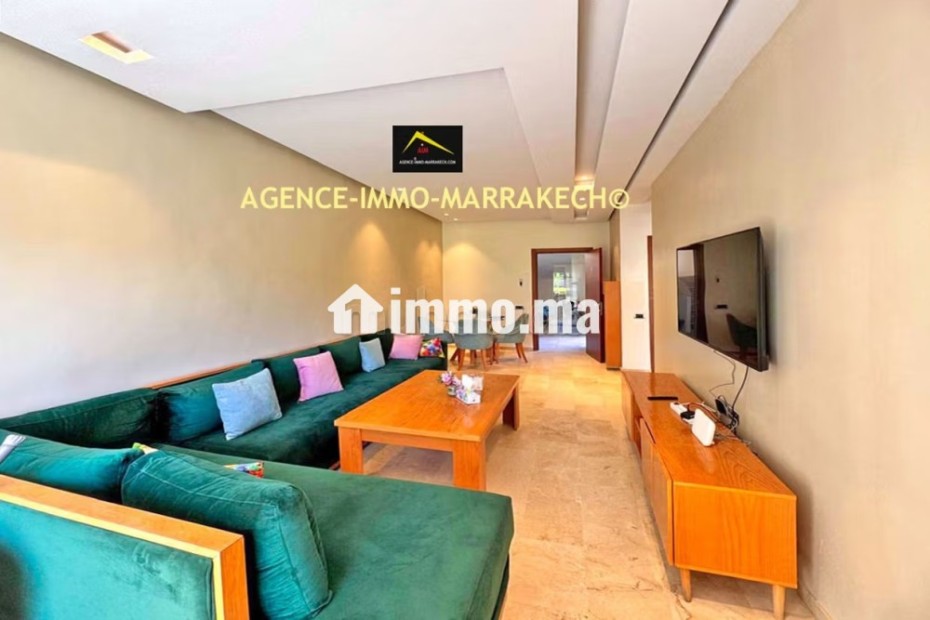 Appart. À louer meublé, 2 chambres, 2 SDB - Location Immobilier - Marrakech - photo 4