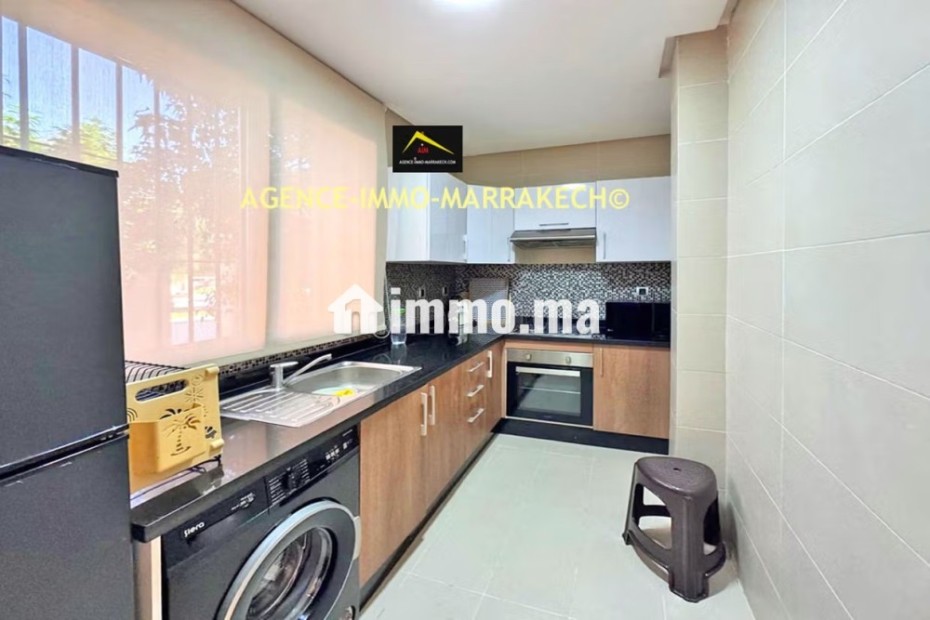 Appart. À louer meublé, 2 chambres, 2 SDB - Location Immobilier - Marrakech - photo 5