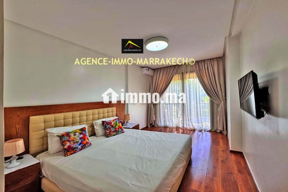 Appart. À louer meublé, 2 chambres, 2 SDB - Location Immobilier - Marrakech - photo 7