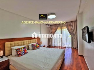 Appart. À louer meublé, 2 chambres, 2 SDB - Appartement à louer - Marrakech