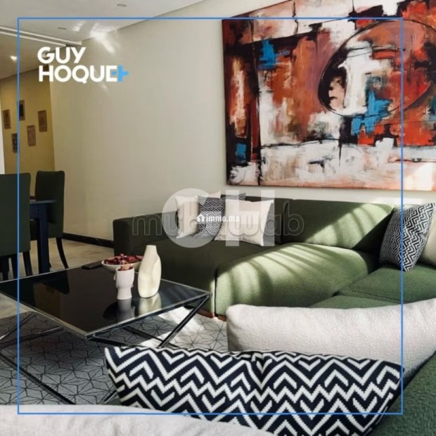Tres beau studio meublé à la location en plein coeur du triangle d'or - Location Immobilier - Casablanca - photo 2