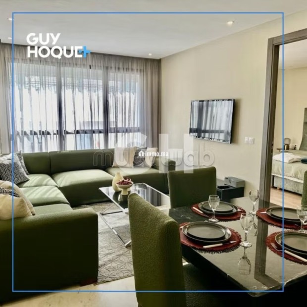 Tres beau studio meublé à la location en plein coeur du triangle d'or - Location Immobilier - Casablanca - photo 3