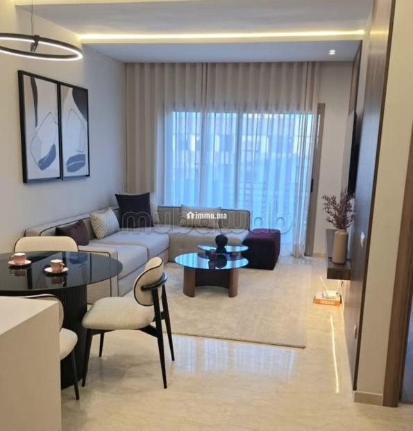 Studio Meublé Haut Standing Neuf de 56 m² avec Vue Piscine à Louer – Nouaceur Casablanca - Location Immobilier - Nouaceur - photo 8