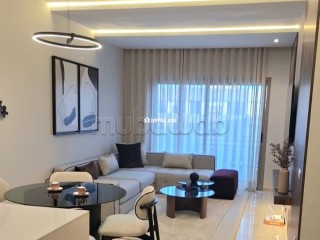 Studio Meublé Haut Standing Neuf de 56 m² avec Vue Piscine à Louer – Nouaceur Casablanca - Appartement à louer - Nouaceur