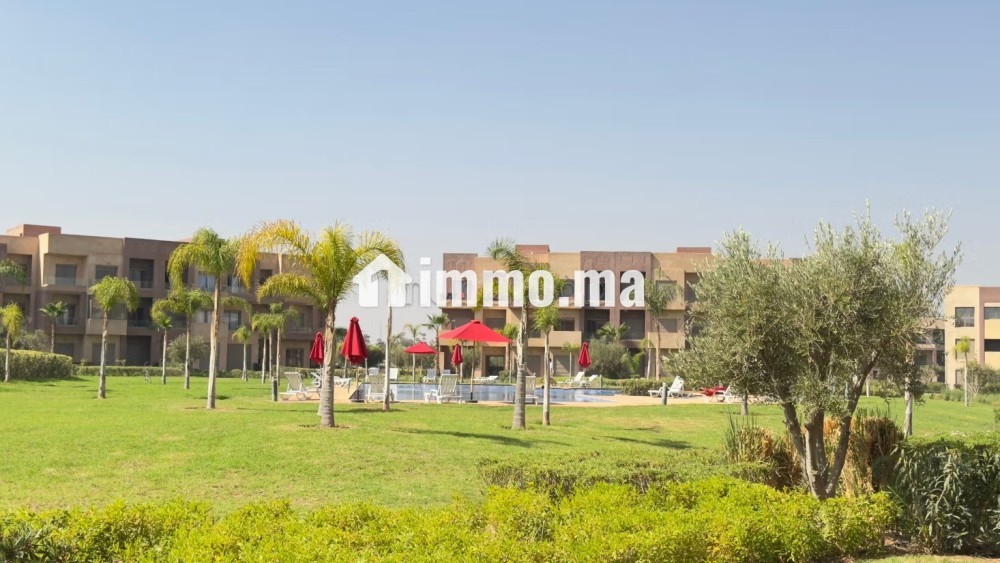 Appartement neuf Rez de jardin 1 chambre meublée à louer à argan - Location Immobilier - Marrakech - photo 1