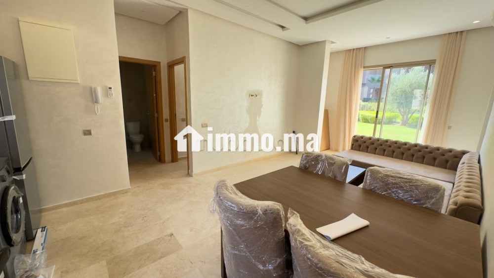 Appartement neuf Rez de jardin 1 chambre meublée à louer à argan - Location Immobilier - Marrakech - photo 2
