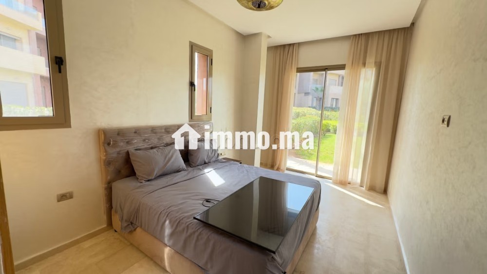 Appartement neuf Rez de jardin 1 chambre meublée à louer à argan - Location Immobilier - Marrakech - photo 6