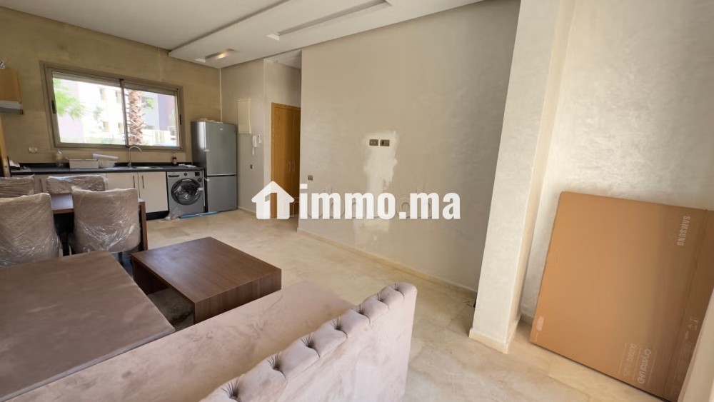Appartement neuf Rez de jardin 1 chambre meublée à louer à argan - Location Immobilier - Marrakech - photo 8