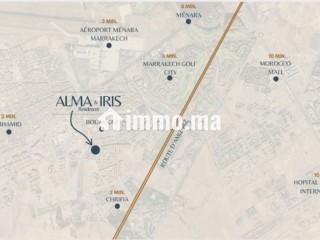 Vente d'un bel appartement à Bouaakkaz. Surface totale 80 m² - Appartement à vendre - Marrakech