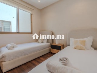 Location saisonnière à Bab Al Bahar. 2 pièces. Antenne parabolique, résidence sécurisée - Appartement à vendre - Essaouira