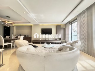 Appartement De Luxe 270 m2 Entiérement Meublé - Appartement à louer - Casablanca