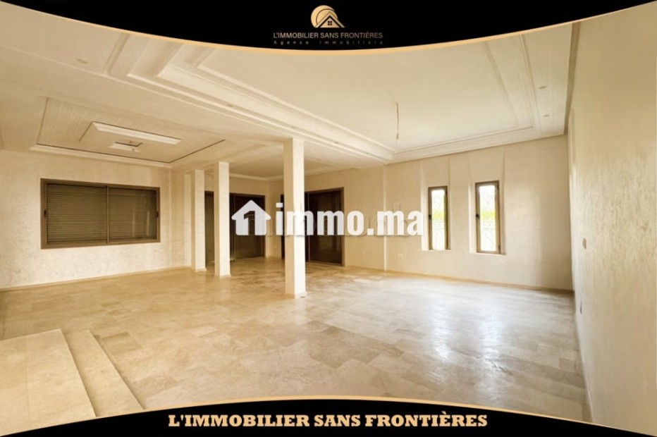 Villa Vide 300 m² à Louer – Résidence Sécurisée avec piscine collective à Targa - Location Immobilier - Marrakech - photo 1