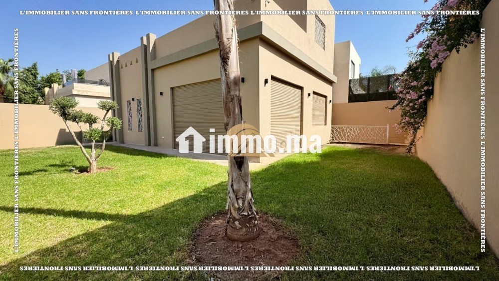 Villa Vide 300 m² à Louer – Résidence Sécurisée avec piscine collective à Targa - Location Immobilier - Marrakech - photo 2