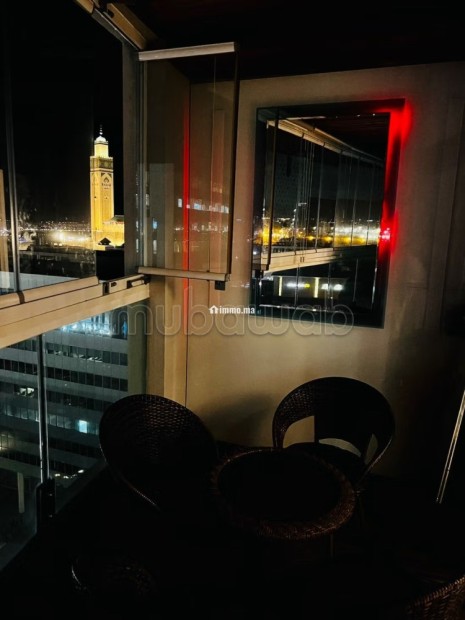 Location d'un appartement à Casablanca Marina. 1 belle chambre. Avec ascenseur et terrasse - Vente Immobilier - Casablanca - photo 4