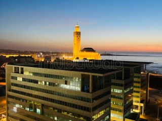 Location d'un appartement à Casablanca Marina. 1 belle chambre. Avec ascenseur et terrasse - Appartement à vendre - Casablanca