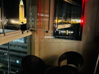 Location d'un appartement à Casablanca Marina. 1 belle chambre. Avec ascenseur et terrasse - Appartement à vendre - Casablanca