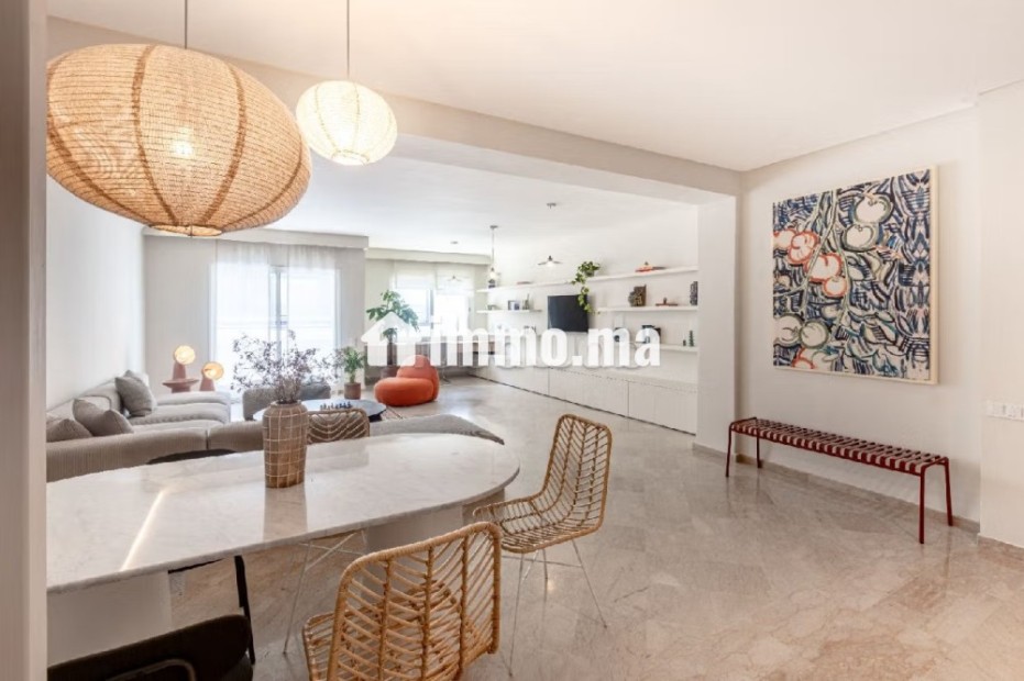 Bel appartement en location à Les princesses. 3 chambres agréables. Bien meublé - Location Immobilier - Casablanca - photo 1