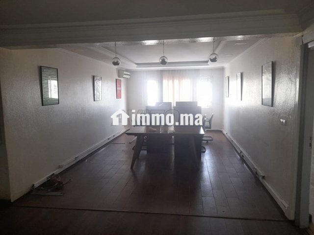 Bureau semi équipé 140m2 à louer bd Zerktouni - Location Immobilier - Casablanca - photo 1