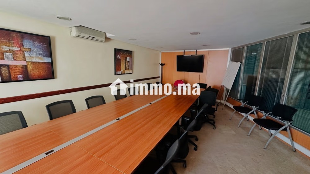 À LOUER – Plateau bureau de 330 m² entièrement équipé – Rabat Agdal - Location Immobilier - Rabat - photo 1