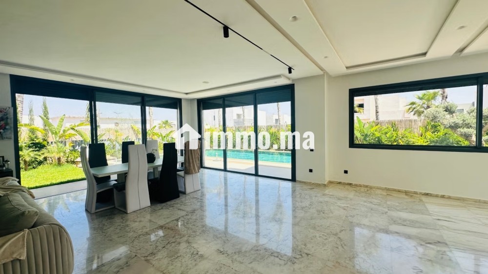 À Louer – Villa de Prestige à Menzah sur l’Avenue Mohammed VI - Location Immobilier - Rabat - photo 2