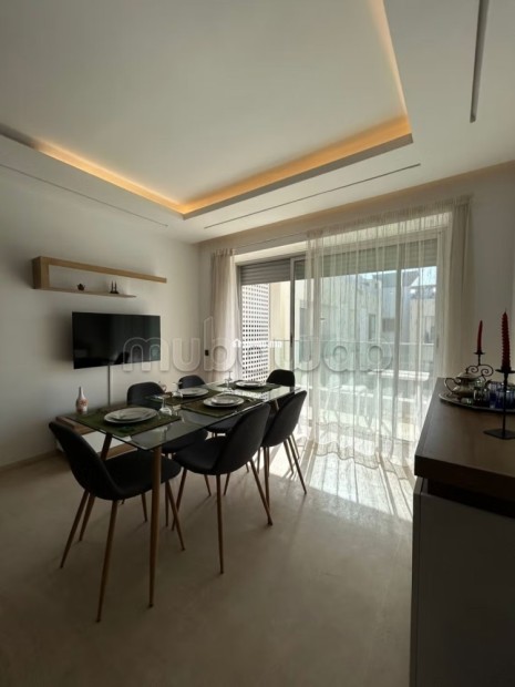 Appartement à louer en Haut Agdal. 2 pieces. Service de concierge et climatisation - Location Immobilier - Rabat - photo 1