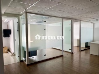 Plateau de bureau 105m bourgogne ouest - Bureau à louer - Casablanca