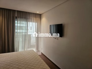 Casablanca Finance City Magnifique Appartement 2 chambres meublé avec terasse au 5 eme etage avec piscine - Appartement à louer - Casablanca