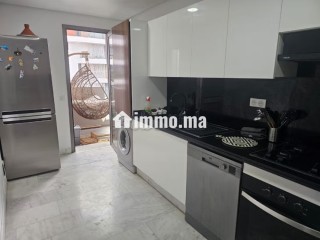 Casablanca Finance City Magnifique Appartement 2 chambres meublé avec terasse au 5 eme etage avec piscine - Appartement à louer - Casablanca