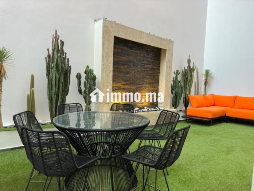 Location saisonnière à Guéliz. 3 chambres. Belle terrasse et jardin - Vente Immobilier - Marrakech - photo 3