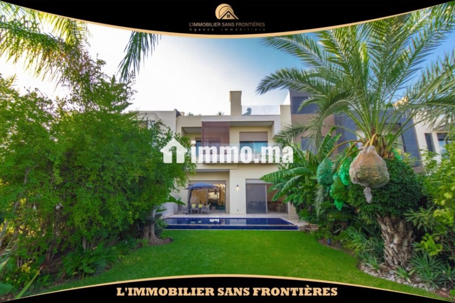 Villa Meublée à Louer avec Piscine Privée – Golf Argan, Marrakech - Location Immobilier - Marrakech - photo 1