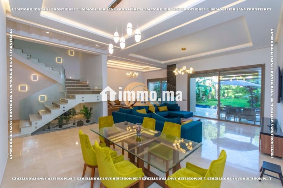 Villa Meublée à Louer avec Piscine Privée – Golf Argan, Marrakech - Location Immobilier - Marrakech - photo 4