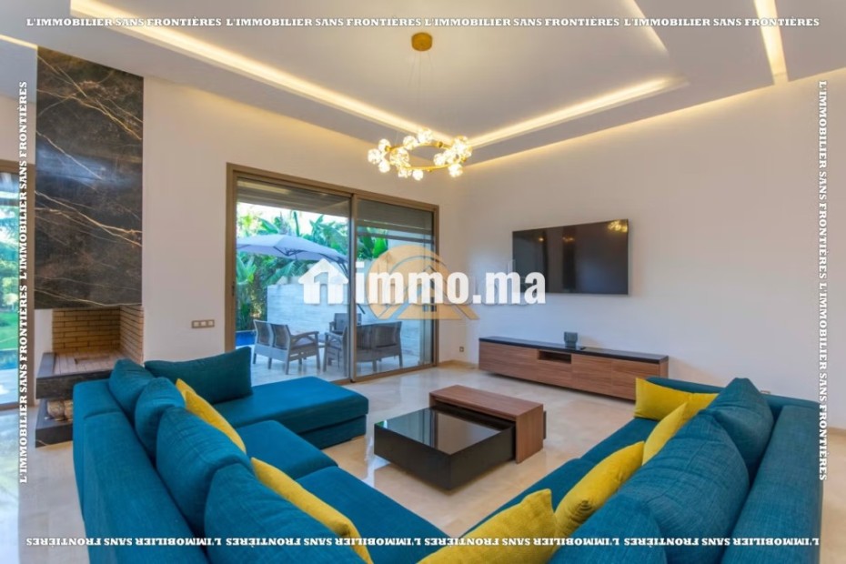 Villa Meublée à Louer avec Piscine Privée – Golf Argan, Marrakech - Location Immobilier - Marrakech - photo 6