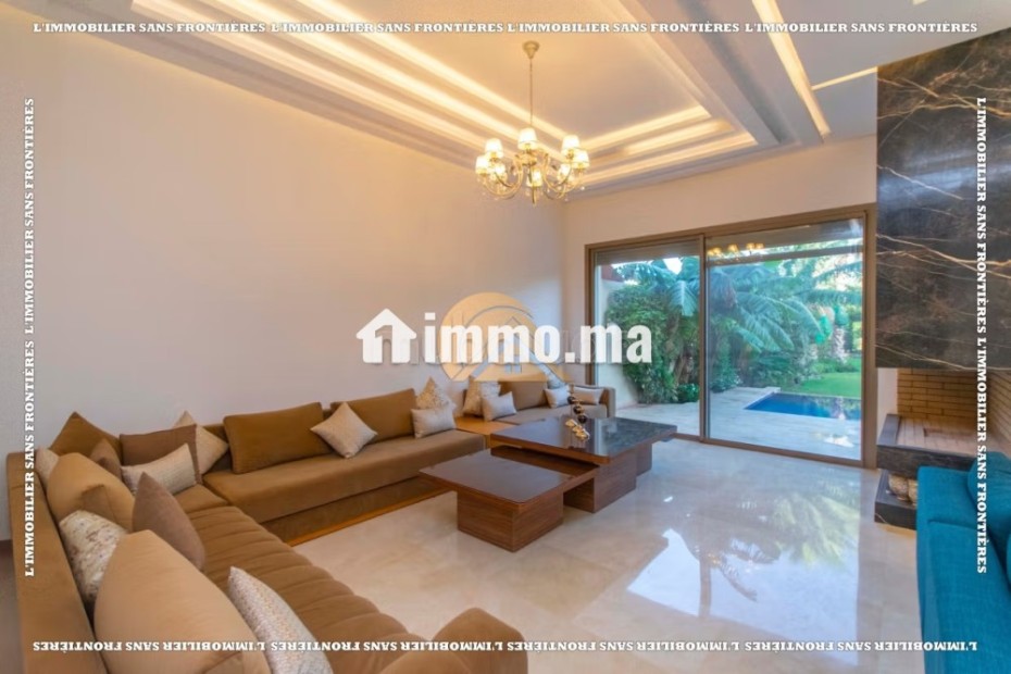 Villa Meublée à Louer avec Piscine Privée – Golf Argan, Marrakech - Location Immobilier - Marrakech - photo 8
