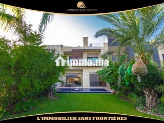 Villa Meublée à Louer avec Piscine Privée – Golf Argan, Marrakech - Villa à louer - Marrakech