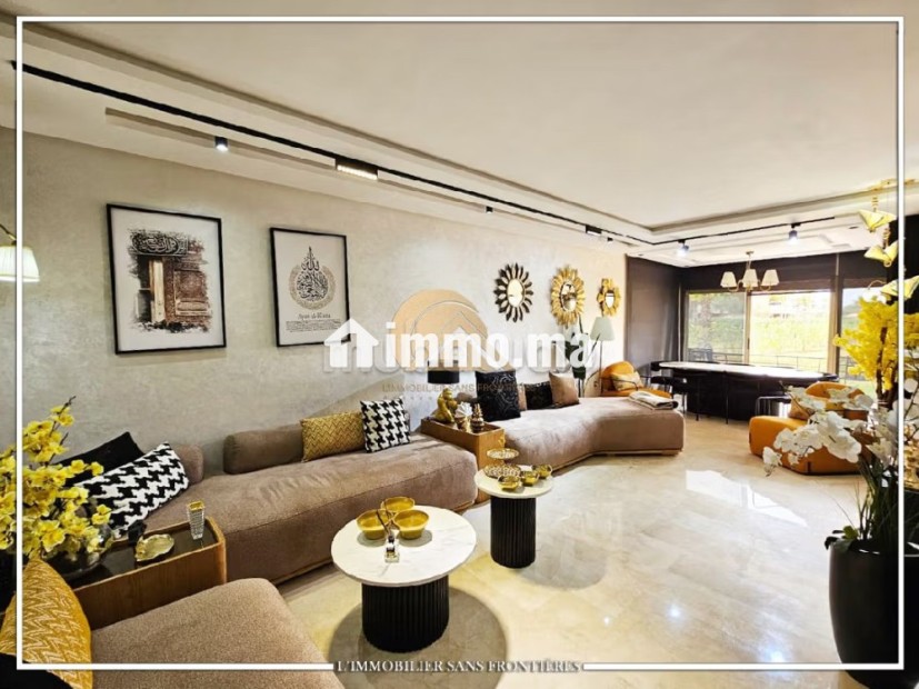 Appartement meublé moderne à louer, jardin privé, piscine collective, Prestigia - Location Immobilier - Marrakech - photo 2