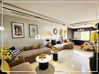 Appartement meublé moderne à louer, jardin privé, piscine collective, Prestigia - Appartement à louer - Marrakech