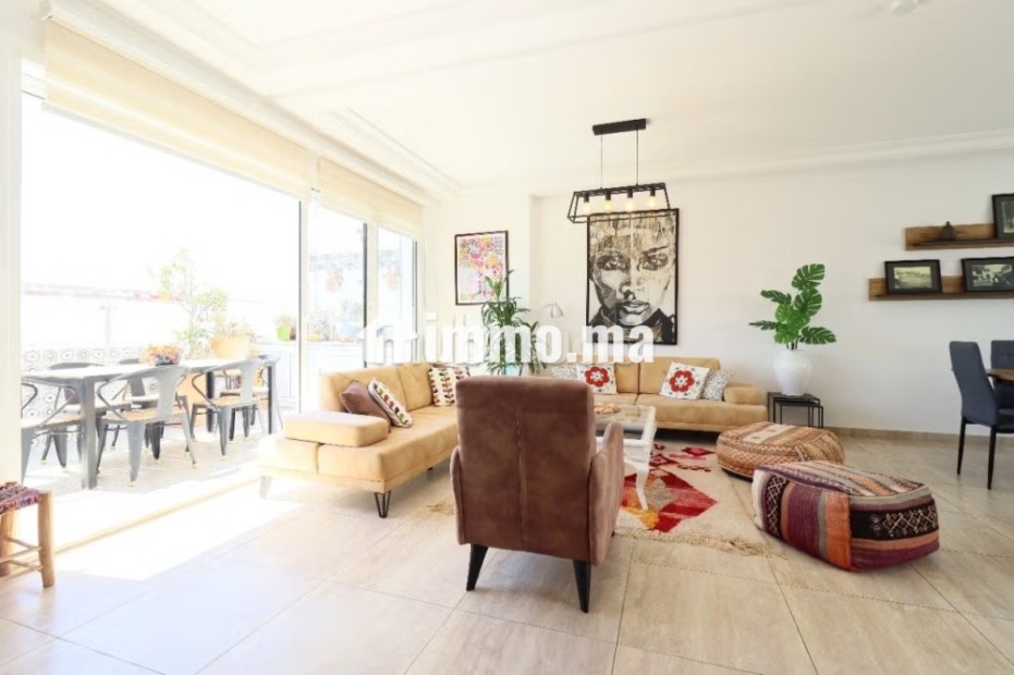 Vente d'un bel appartement à av mly youssef. 3 chambres agréables. Meublé - Vente Immobilier - Tanger - photo 1