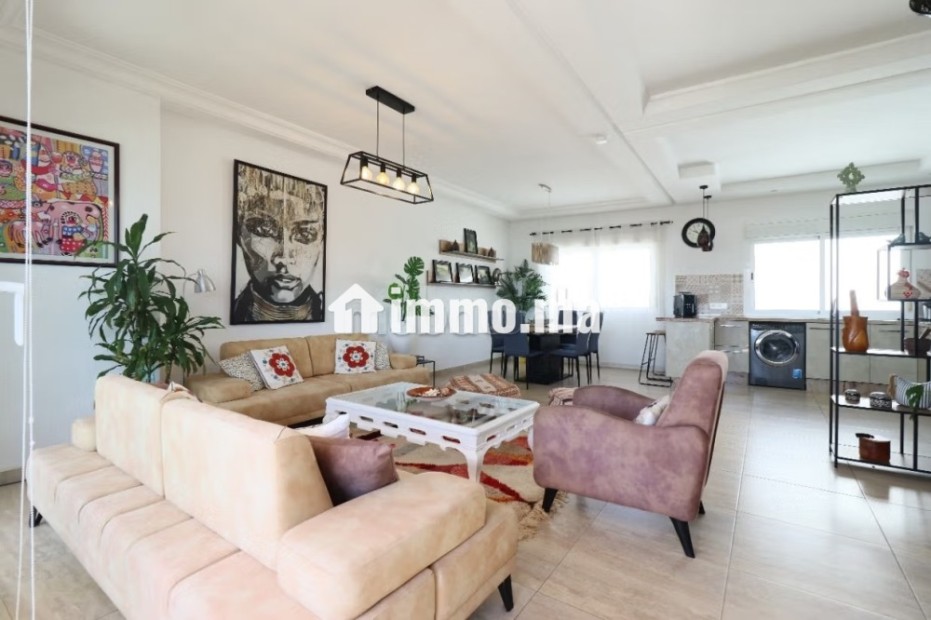 Vente d'un bel appartement à av mly youssef. 3 chambres agréables. Meublé - Vente Immobilier - Tanger - photo 3