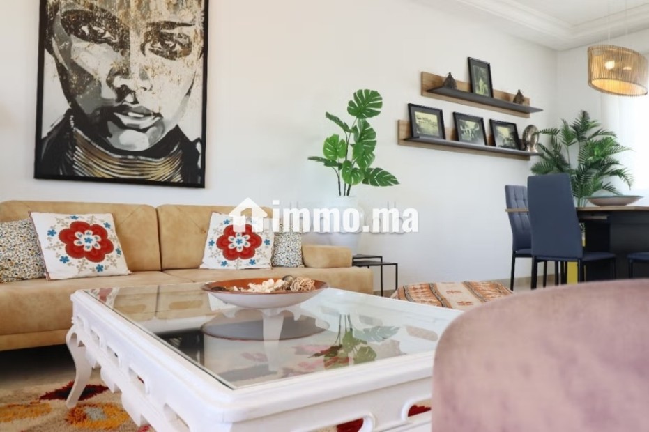 Vente d'un bel appartement à av mly youssef. 3 chambres agréables. Meublé - Vente Immobilier - Tanger - photo 4