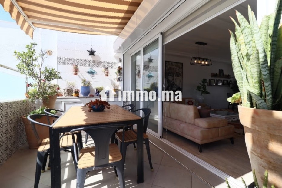 Vente d'un bel appartement à av mly youssef. 3 chambres agréables. Meublé - Vente Immobilier - Tanger - photo 6