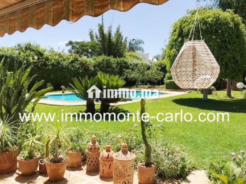 Belle villa avec piscine à Rabat - Location Immobilier - Rabat - photo 1