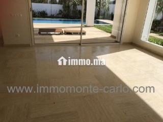 A louer Villa haut standing neuve avec piscine - Villa à louer - Rabat