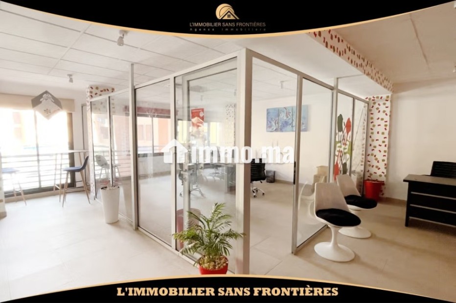 Bureau Moderne à Louer, 128 m² à Bd Abdelkrim El khattabi - Location Immobilier - Marrakech - photo 1