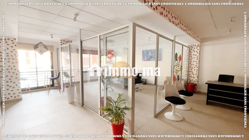 Bureau Moderne à Louer, 128 m² à Bd Abdelkrim El khattabi - Location Immobilier - Marrakech - photo 4