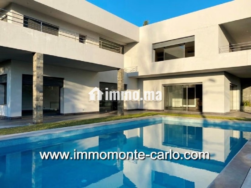 Location Villa neuve de luxe au quartier Souissi - Location Immobilier - Rabat - photo 1